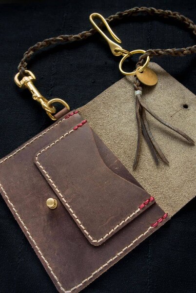 Mod's Brown Leather Wallet